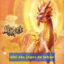 bini abc jogos de letras